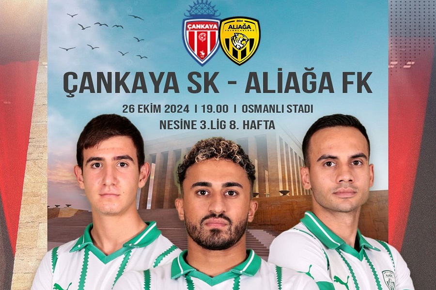 Aliağa FK Çankaya deplasmanına çıkıyor