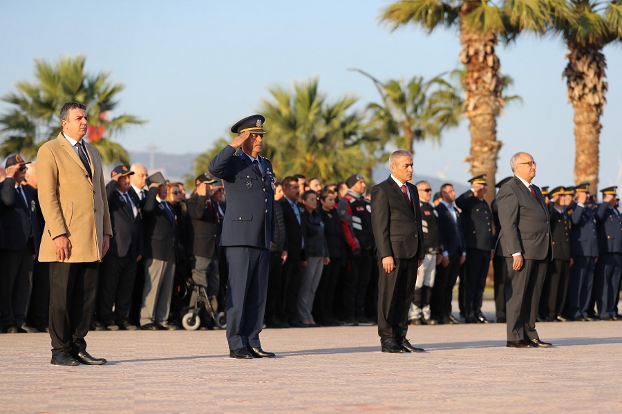 Aliağa, Büyük Önderimizi Saygı, Sevgi ve Özlemle Andı