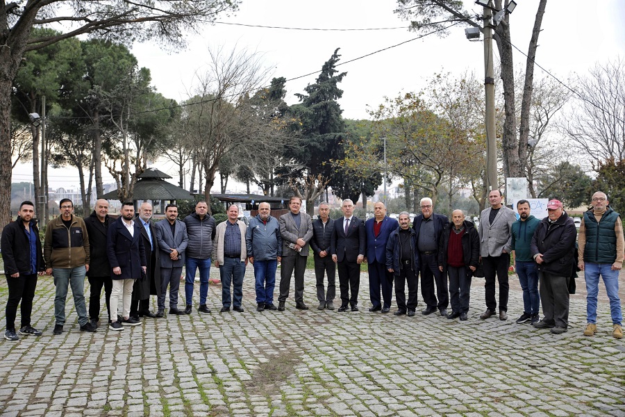 BERGAMA BELEDİYE BAŞKANI ÇELİK, BÖLGE GAZETECİLERİYLE BİR ARAYA GELDİ