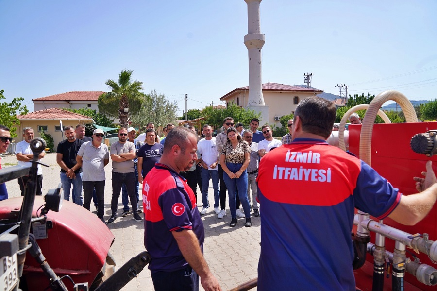 İzmir Büyükşehir Belediyesi’nden yangın güvenliğine sıkı denetim